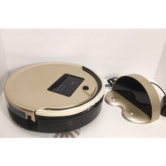 BoBsweep Pet Hair Plus Gold Robotic Vacuum Cleaner With Dock Wireless Bagless - Picture 1 of 8